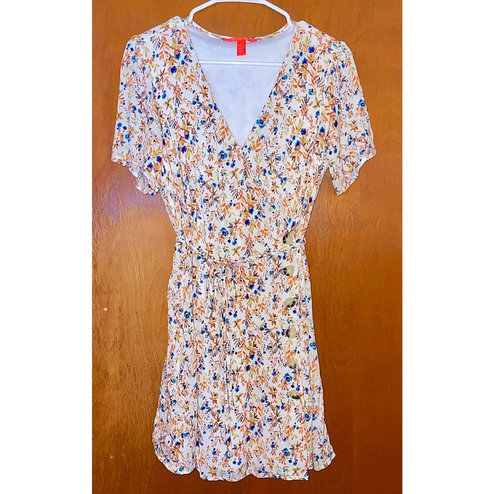 Floral Wrap Dress